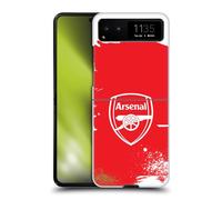 Head Case Designs Licenza Ufficiale Arsenal FC Stemma Arte Graffiti Custodia Cover Dura per Parte Posteriore Compatibile con Motorola RAZR 40 / RAZR 2023