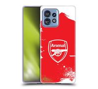 Head Case Designs Licenza Ufficiale Arsenal FC Stemma Arte Graffiti Custodia in Gel [Protezione di Grado Militare] Compatibile con Moto Edge 40 PRO/Plus 2023