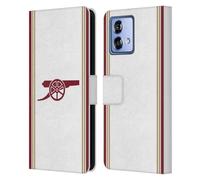 Head Case Designs Licenza Ufficiale Arsenal FC Terza Kit 2025/26 Custodia Portafoglio in Pelle Compatibile con Motorola Moto G84 5G