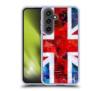 Head Case Designs Licenza Ufficiale Artpoptart Union Jack Bandiere Custodia in Gel [Protezione di Grado Militare] Compatibile con Samsung Galaxy S24 Fe E Compatibile con MagSafe