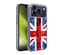 Head Case Designs Licenza Ufficiale Artpoptart Union Jack Bandiere Custodia in Gel [Protezione di Grado Militare] Compatibile con Apple iPhone 17 PRO Max