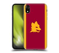 Head Case Designs Licenza Ufficiale AS Roma Home Kit per Stemma 2023/24 Custodia in Gel [Protezione di Grado Militare] Compatibile con Apple iPhone XR