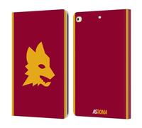 Head Case Designs Licenza Ufficiale AS Roma Home Kit per Stemma 2023/24 Custodia Portafoglio in Pelle Compatibile con Apple iPad 9.7 2017 / iPad 9.7 2018