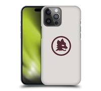 Head Case Designs Licenza Ufficiale AS Roma Lupo Marrone Logo Grafico 2024/25 Custodia Cover Dura per Parte Posteriore Compatibile con Apple iPhone 14 PRO Max
