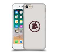 Head Case Designs Licenza Ufficiale AS Roma Lupo Marrone Logo Grafico 2024/25 Custodia Cover in Morbido Gel Compatibile con Apple iPhone 7/8 / SE 2020 & 2022