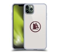 Head Case Designs Licenza Ufficiale AS Roma Lupo Marrone Logo Grafico 2024/25 Custodia in Gel [Protezione di Grado Militare] Compatibile con Apple iPhone 11 PRO Max
