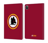 Head Case Designs Licenza Ufficiale AS Roma Wolf Circle Grafica Crest Custodia Portafoglio in Pelle Compatibile con Apple iPad PRO 11 2020/2021 / 2022