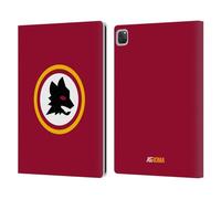 Head Case Designs Licenza Ufficiale AS Roma Wolf Circle Grafica Crest Custodia Portafoglio in Pelle Compatibile con Apple iPad PRO 13 M4 2024