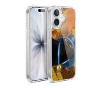 Head Case Designs Licenza Ufficiale Ash Evans Leaves Gatti Neri Custodia in Gel [Protezione di Grado Militare] Compatibile con Apple iPhone 17 E con MagSafe