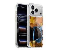 Head Case Designs Licenza Ufficiale Ash Evans Leaves Gatti Neri Custodia in Gel [Protezione di Grado Militare] Compatibile con Apple iPhone 17 PRO Max E con MagSafe