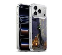 Head Case Designs Licenza Ufficiale Ash Evans Tempo di Magie Gatti Neri Custodia in Gel [Protezione di Grado Militare] Compatibile con Apple iPhone 17 PRO Max E con MagSafe