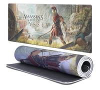 Head Case Designs Licenza Ufficiale Assassin's Creed Alexios Colpo Finale Odissea Arte Chiave 37.4 x 15.75 x 0.16 Inches (900 x 400 mm) - XL Tappetino per Mouse E Scrivania per Giochi Tastiera PC