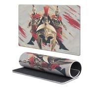 Head Case Designs Licenza Ufficiale Assassin's Creed Alexios e Kassandra Odissea Arte Chiave 9.84 x 11.81 x 0.12 Inches (250 x 300 mm) - S Tappetino per Mouse E Scrivania per Giochi Tastiera PC