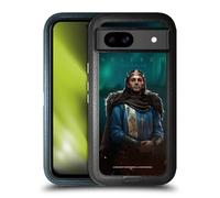 Head Case Designs Licenza Ufficiale Assassin's Creed Alfredo Il Grande Valhalla Arte Chiave Custodia Antiurto Ultra Blindata Compatibile con Google Pixel 8a