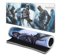 Head Case Designs Licenza Ufficiale Assassin's Creed Altaïr Arte Chiave 23.62 x 11.81 x 0.12 Inches (600 x 300 mm) - L Tappetino per Mouse E Scrivania da Ufficio per Giochi Tastiera PC