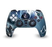 Head Case Designs Licenza Ufficiale Assassin's Creed Altaïr Lama Nascosta Arte Chiave Vinile Frontalino Sticker Gaming Pelle Adesivo Compatibile con Sony Playstation 5 PS5 DualSense Controller