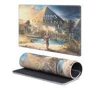 Head Case Designs Licenza Ufficiale Assassin's Creed Arte Chiave Bayek Origini Grafiche 9.84 x 11.81 x 0.12 Inches (250 x 300 mm) - S Tappetino per Mouse E Scrivania da Ufficio per Giochi Tastiera PC