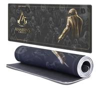 Head Case Designs Licenza Ufficiale Assassin's Creed Arte Chiave Grafica del 15° Anniversario 37.4 x 15.75 x 0.16 Inches (900 x 400 mm) - XL Tappetino per Mouse E Scrivania per Giochi Tastiera PC
