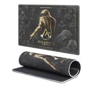 Head Case Designs Licenza Ufficiale Assassin's Creed Arte Chiave Grafica del 15° Anniversario 9.84 x 11.81 x 0.12 Inches (250 x 300 mm) - S Tappetino per Mouse E Scrivania per Giochi Tastiera PC