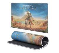 Head Case Designs Licenza Ufficiale Assassin's Creed Arte Chiave Origini Grafiche 9.84 x 11.81 x 0.12 Inches (250 x 300 mm) - S Tappetino per Mouse E Scrivania da Ufficio per Giochi Tastiera PC
