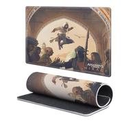 Head Case Designs Licenza Ufficiale Assassin's Creed Basim Bagdad Mirage Grafica 9.84 x 11.81 x 0.12 Inches (250 x 300 mm) - S Tappetino per Mouse E Scrivania da Ufficio per Giochi Tastiera PC