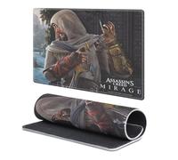 Head Case Designs Licenza Ufficiale Assassin's Creed Basim Mirage Grafica 9.84 x 11.81 x 0.12 Inches (250 x 300 mm) - S Tappetino per Mouse E Scrivania da Ufficio per Giochi Tastiera PC