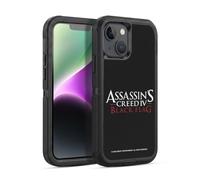 Head Case Designs Licenza Ufficiale Assassin's Creed Bianco E Rosso Bandiera Nera Logo Custodia Antiurto Ultra Blindata compatibile con Apple iPhone 14
