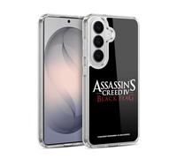 Head Case Designs Licenza Ufficiale Assassin's Creed Bianco E Rosso Bandiera Nera Logo Custodia in Gel [Protezione di Grado Militare] Compatibile con Samsung Galaxy S26
