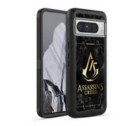 Head Case Designs Licenza Ufficiale Assassin's Creed Crest Key Art Grafica del 15° Anniversario Custodia Antiurto Ultra Blindata Compatibile con Google Pixel 8 PRO