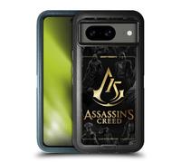 Head Case Designs Licenza Ufficiale Assassin's Creed Crest Key Art Grafica del 15° Anniversario Custodia Antiurto Ultra Blindata Compatibile con Google Pixel 8