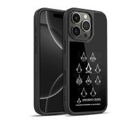 Head Case Designs Licenza Ufficiale Assassin's Creed Cresta Geometrica eredità Logo Cover in Gel Rinforzata [Protezione di Grado Militare] Compatibile con Apple iPhone 16 PRO
