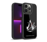 Head Case Designs Licenza Ufficiale Assassin's Creed Distrutto Logo Cover in Gel Rinforzata [Protezione di Grado Militare] Compatibile con Apple iPhone 14 PRO
