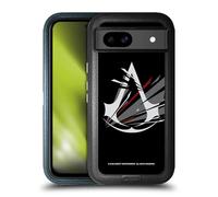 Head Case Designs Licenza Ufficiale Assassin's Creed Distrutto Logo Custodia Antiurto Ultra Blindata Compatibile con Google Pixel 8a