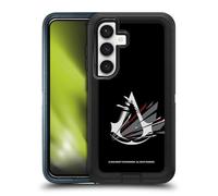 Head Case Designs Licenza Ufficiale Assassin's Creed Distrutto Logo Custodia Antiurto Ultra Blindata Compatibile con Samsung Galaxy S24 5G