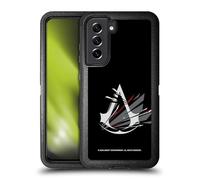 Head Case Designs Licenza Ufficiale Assassin's Creed Distrutto Logo Custodia Antiurto Ultra Blindata Compatibile con Samsung Galaxy S21 Fe 5G
