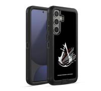 Head Case Designs Licenza Ufficiale Assassin's Creed Distrutto Logo Custodia Antiurto Ultra Blindata Compatibile con Samsung Galaxy S24 Fe
