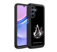 Head Case Designs Licenza Ufficiale Assassin's Creed Distrutto Logo Custodia Antiurto Ultra Blindata Compatibile con Samsung Galaxy A15