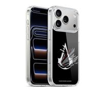 Head Case Designs Licenza Ufficiale Assassin's Creed Distrutto Logo Custodia in Gel [Protezione di Grado Militare] Compatibile con Apple iPhone 17 PRO E Compatibile con MagSafe