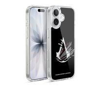 Head Case Designs Licenza Ufficiale Assassin's Creed Distrutto Logo Custodia in Gel [Protezione di Grado Militare] Compatibile con Apple iPhone 17 E Compatibile con MagSafe