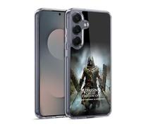 Head Case Designs Licenza Ufficiale Assassin's Creed Edward Freedom Cry Bandiera Nera Arte Chiave Custodia in Gel [Grado Militare] Compatibile con Samsung Galaxy S25 E Compatibile con MagSafe
