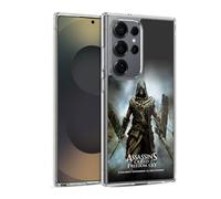 Head Case Designs Licenza Ufficiale Assassin's Creed Edward Freedom Cry Bandiera Nera Arte Chiave Custodia in Gel [Grado Militare] Compatibile con Samsung Galaxy S25 Ultra E Compatibile con MagSafe