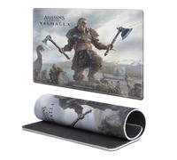 Head Case Designs Licenza Ufficiale Assassin's Creed Eivor Uomo Grafica Valhalla 9.84 x 11.81 x 0.12 Inches (250 x 300 mm) - S Tappetino per Mouse E Scrivania da Ufficio per Giochi Tastiera PC