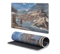 Head Case Designs Licenza Ufficiale Assassin's Creed Kassandra Odissea Arte Chiave 9.84 x 11.81 x 0.12 Inches (250 x 300 mm) - S Tappetino per Mouse E Scrivania da Ufficio per Giochi Tastiera PC