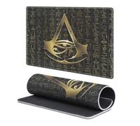 Head Case Designs Licenza Ufficiale Assassin's Creed Logo 3D Geroglifici Origini Grafiche 9.84 x 11.81 x 0.12 Inches (250 x 300 mm) - S Tappetino per Mouse E Scrivania per Giochi Tastiera PC