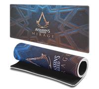 Head Case Designs Licenza Ufficiale Assassin's Creed Logo con Stemma Mirage Grafica 23.62 x 11.81 x 0.12 Inches (600 x 300 mm) - L Tappetino per Mouse E Scrivania da Ufficio per Giochi Tastiera PC