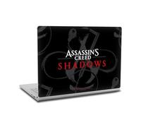 Head Case Designs Licenza Ufficiale Assassin's Creed Logo Rosso Grafica Shadows Vinile Sticker Pelle Adesivo Compatibile con Microsoft Surface Book 2