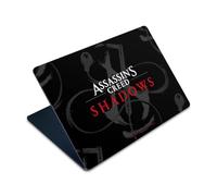 Head Case Designs Licenza Ufficiale Assassin's Creed Logo Rosso Grafica Shadows Vinile Sticker Pelle Adesivo Compatibile con Apple MacBook Air 15" M2 2023