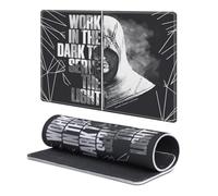 Head Case Designs Licenza Ufficiale Assassin's Creed metà Tipografia eredità 9.84 x 11.81 x 0.12 Inches (250 x 300 mm) - S Tappetino per Mouse E Scrivania da Ufficio per Giochi Tastiera PC