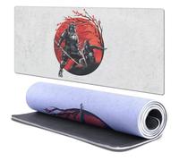 Head Case Designs Licenza Ufficiale Assassin's Creed Personaggi Della Bandiera Del Giappone Grafica Shadows 37.4 x 15.75 x 0.16 inches (900 x 400 mm) - XL Tappetino Per Mouse E Scrivania Per Giochi PC
