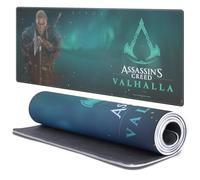 Head Case Designs Licenza Ufficiale Assassin's Creed Poster Eivor Uomo Grafica Valhalla 37.4 x 15.75 x 0.16 inches (900 x 400 mm) - XL Tappetino Per Mouse E Scrivania Da Ufficio Per Giochi Tastiera PC